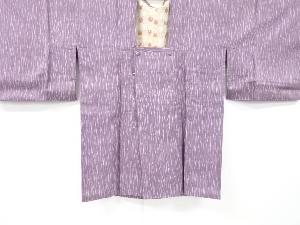 アンティーク　線描き模様手織り紬道行コート